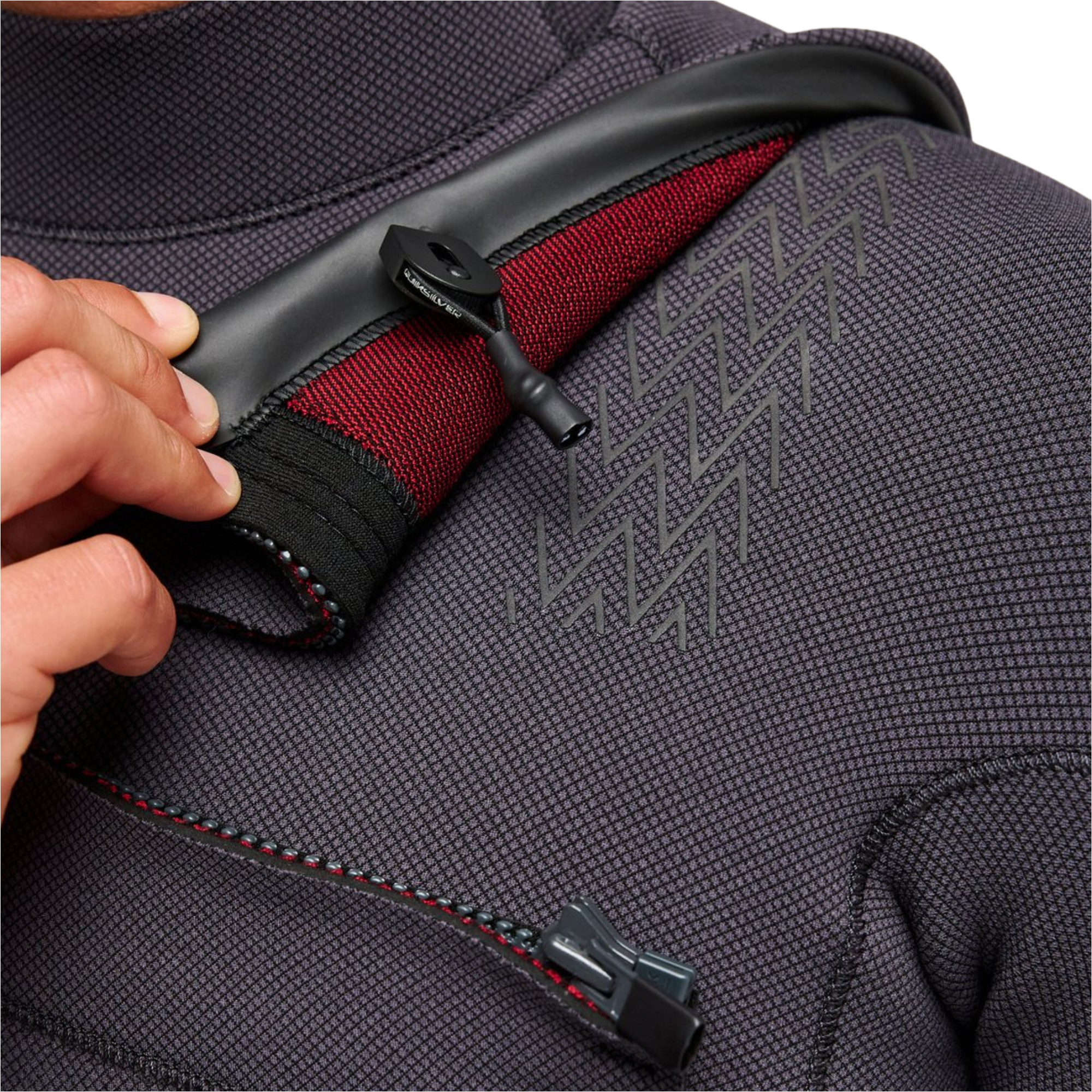 2026 Quiksilver Mens Highline 4/3mm Chest Zip Wetsuit 25AW213501 - Tarmac